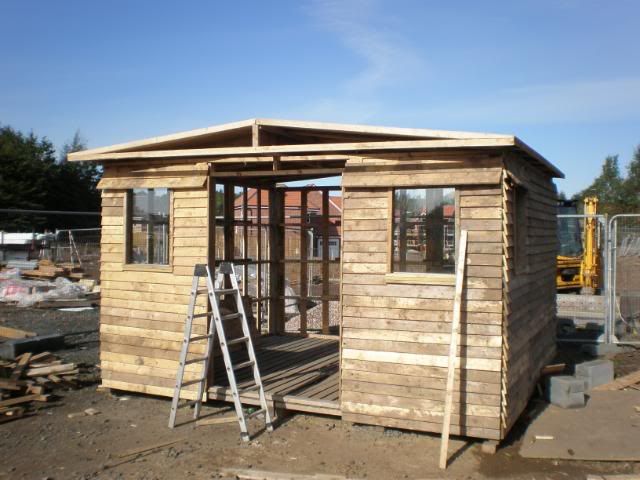 Shed Made From Pallets