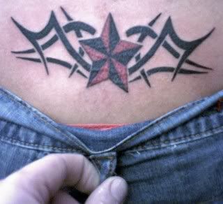 nautical star tribal tattoo_78