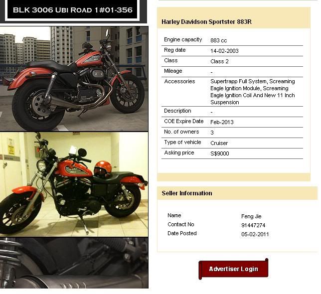 Harley Davidson 883r Price. found the price ~!