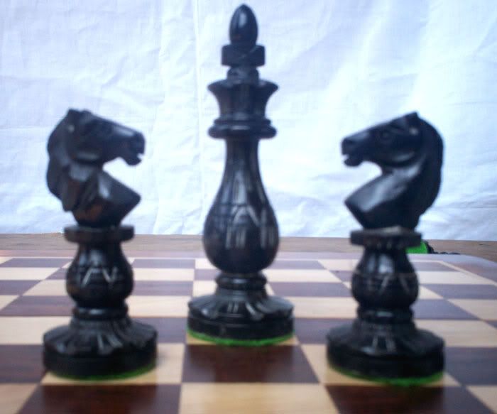 Flower Base Chess Set