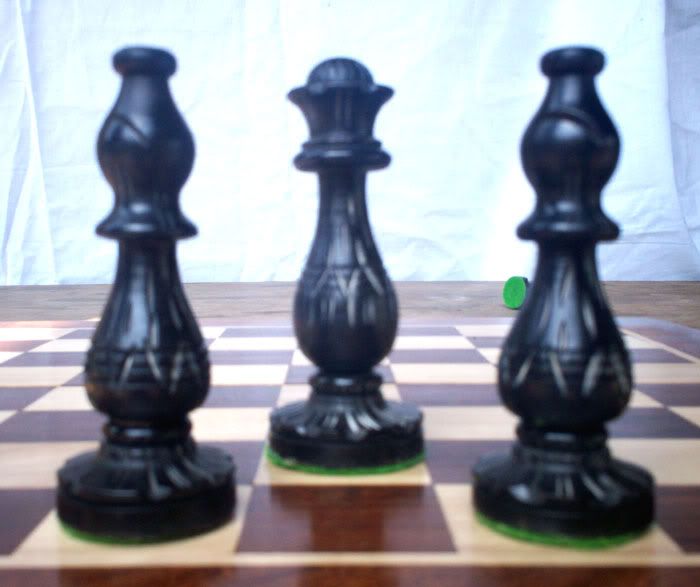 Flower Base Chess Set