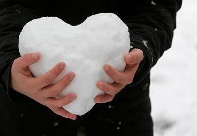 snow heart Pictures, Images and Photos