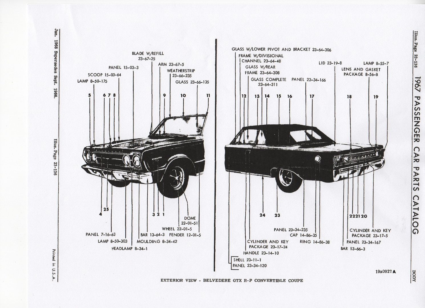 [Image: 1967Belvedereexteriorviewtrimpartsdiagra...-page1.jpg]