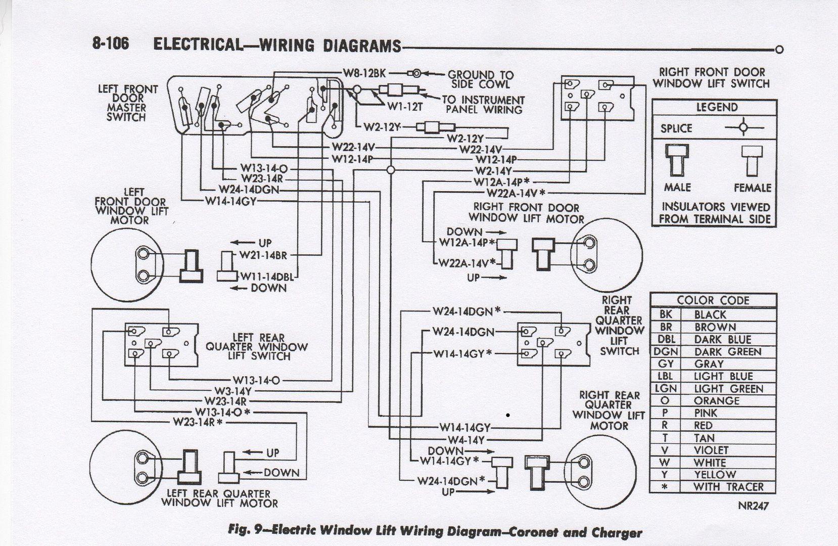 Vintage Power Window Systems
