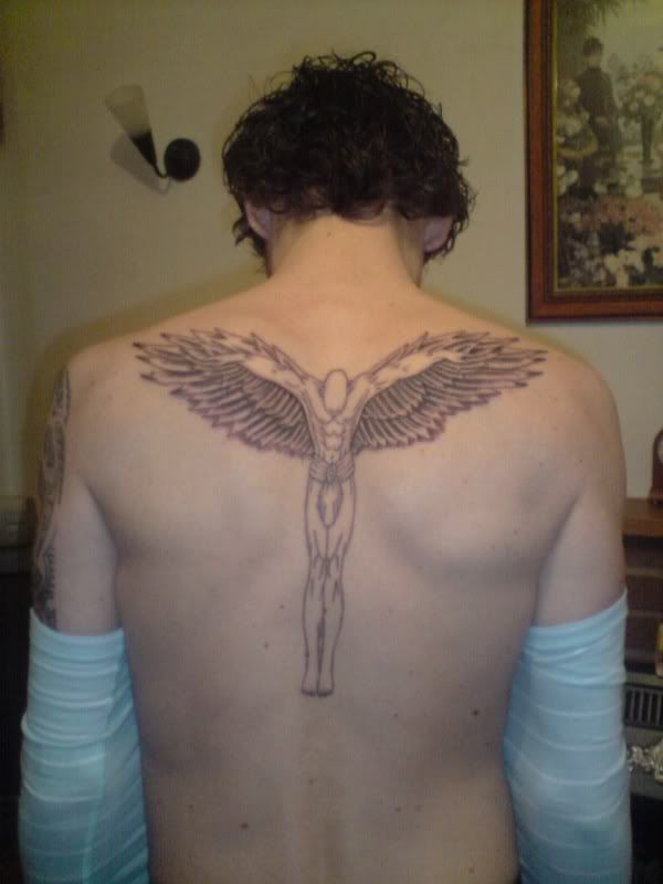 Guardian angel tattoo Image
