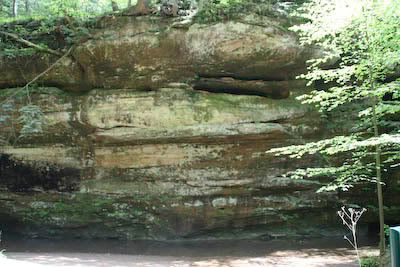 Whale Rock at Old Man's Cave