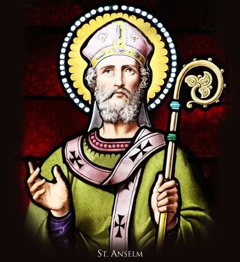 St. Anselm, this year's patron Saint