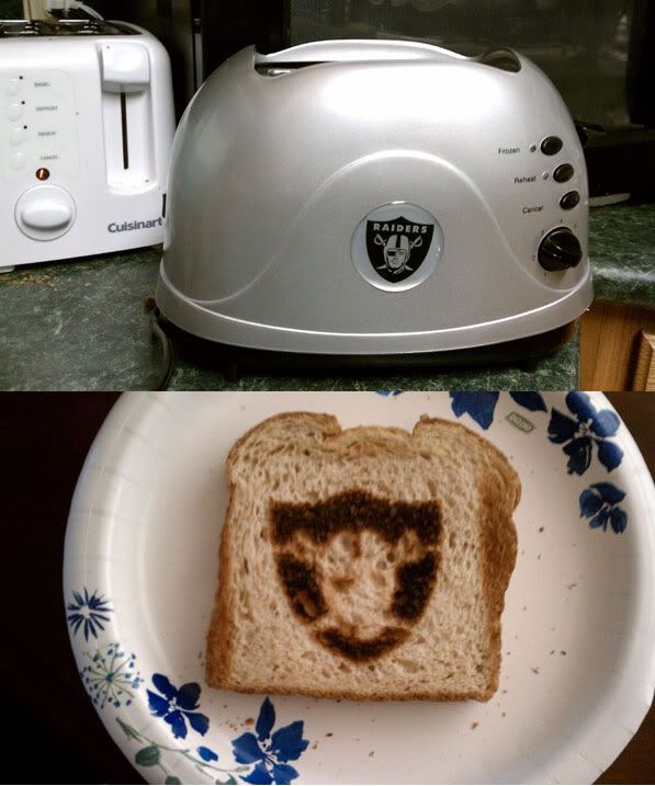 Chargers Toaster
