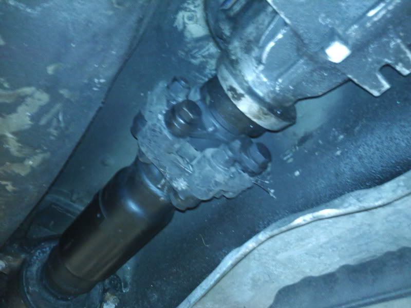 Nissan 240sx driveshaft removal #10