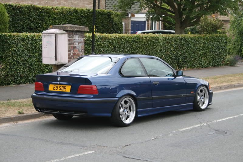 BMW e36 on m5 throwing stars BBS Style 5's