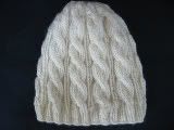 Child's Cable Knit Wool Hat