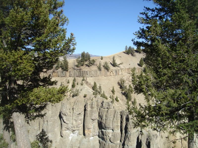 Cliff face @ Yellowstone