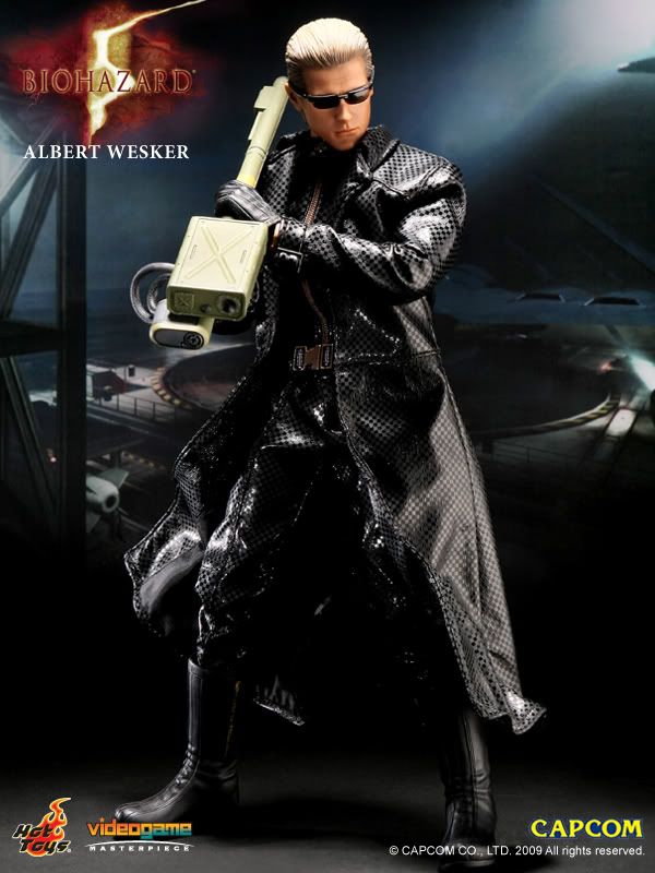 albert wesker statue