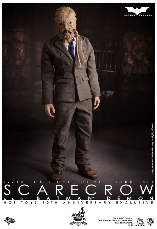 Hot Toys- Batman Begins:Batman Demon &amp; Scarecrow spec and ...