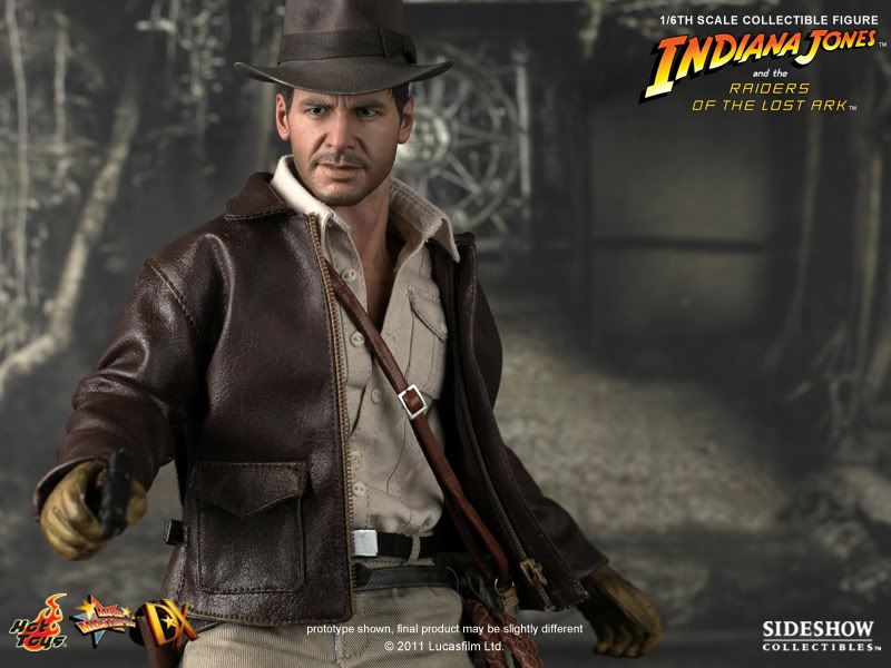 1//6 Scale Hot Toys DX05 Indiana Jones Raiders Lost Ark Stand