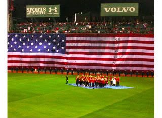 View From My Seats for Game 1 of the 2007 World Series. Copyright by Ryan C. McKeen