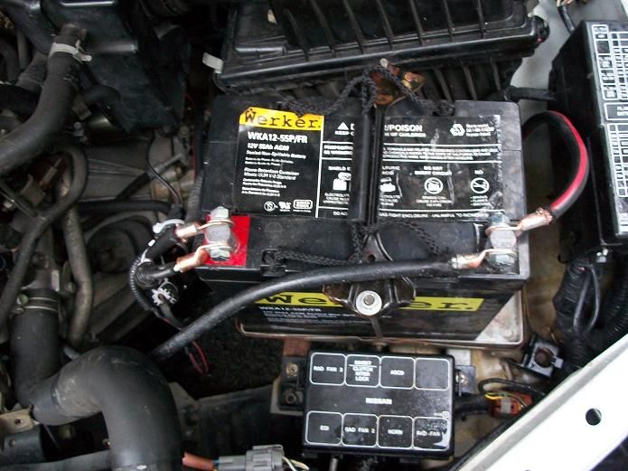 1995 Nissan maxima battery cables #3