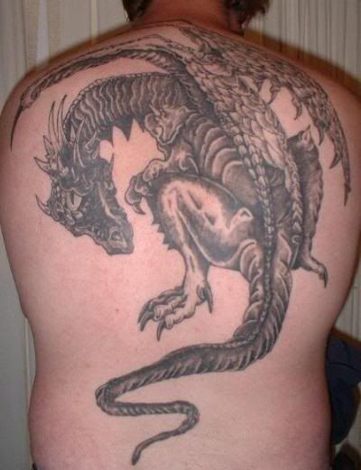 Dragon Tattoo On Back First Tattoo Ideas Zimbio