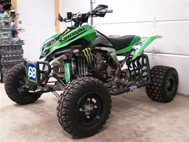 kawasaki kfx450r monster energy. 2008 Factory Monster Energy