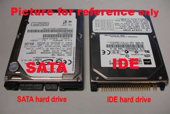 Как заменить диск ide на sata