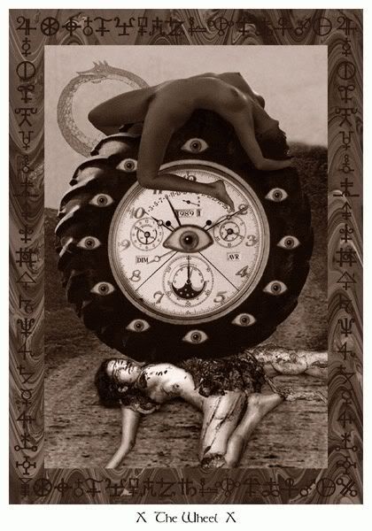 Alchemical Wedding Tarot :X The Weel