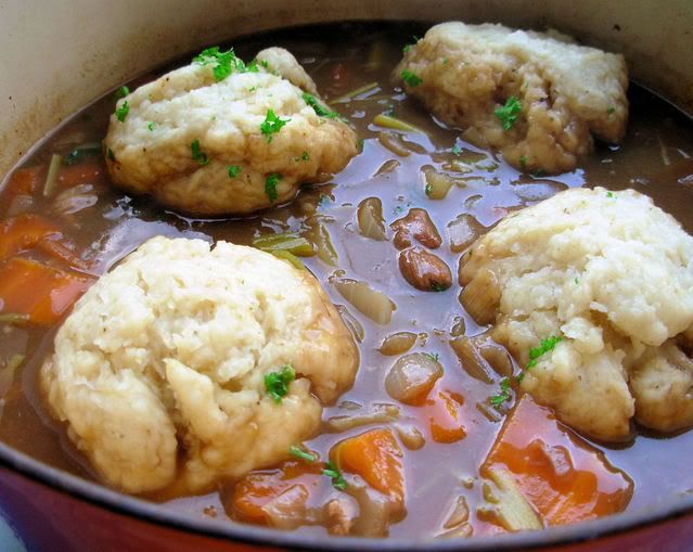 Stew With Dumplings