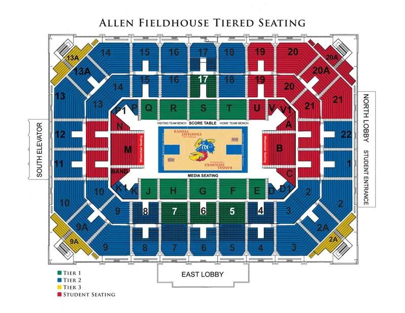 Allen Fieldhouse Seating Chart Photo by kammeyerku Photobucket