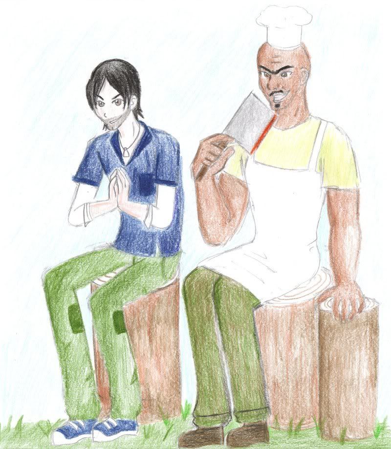 TDI Chris And Chef Hatchet Photo by RoboDemon Photobucket