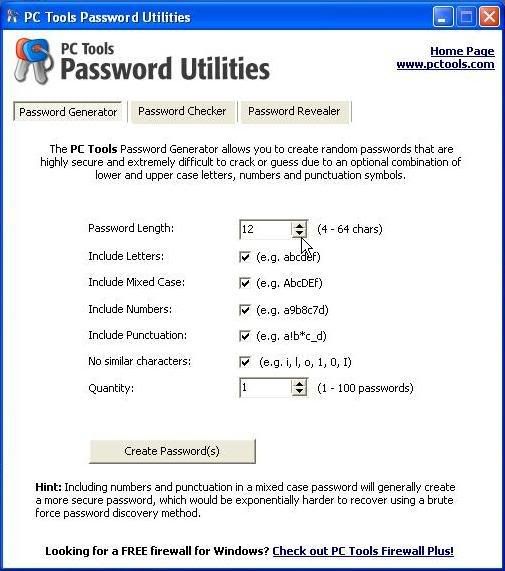 Password Utilities