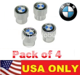 BMW Car Wheel Tire Valve Stem Air Caps 1 3 5 6 7 SERIES  