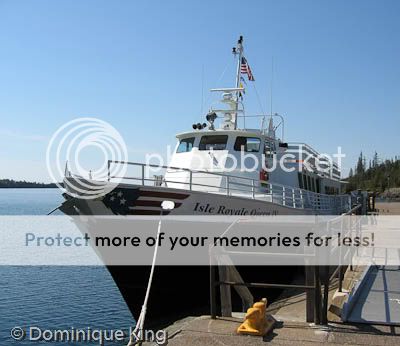 Isle Royale ferry MI