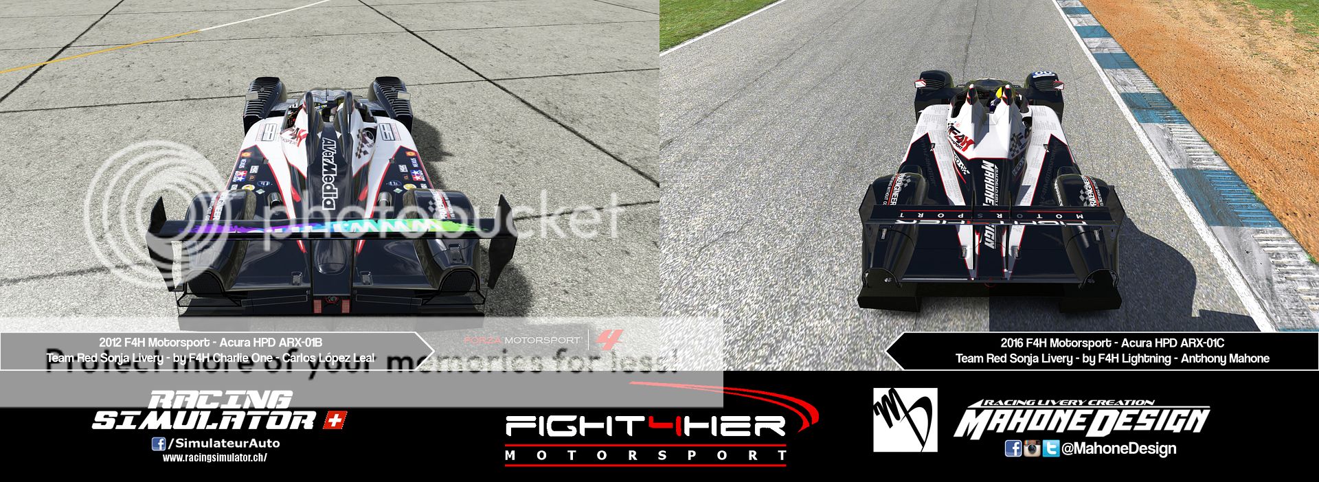MahoneDesign - Racecar Livery Creation F4H%20Red%20Sonja%20Rear
