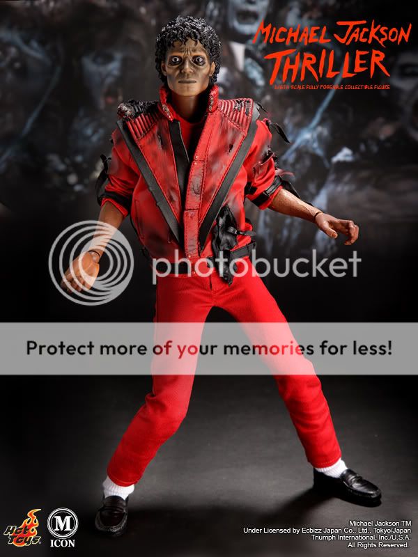   MICHAEL JACKSON THRILLER MJ ZOMBIE LIMITED EDITION BEAT IT BAD  