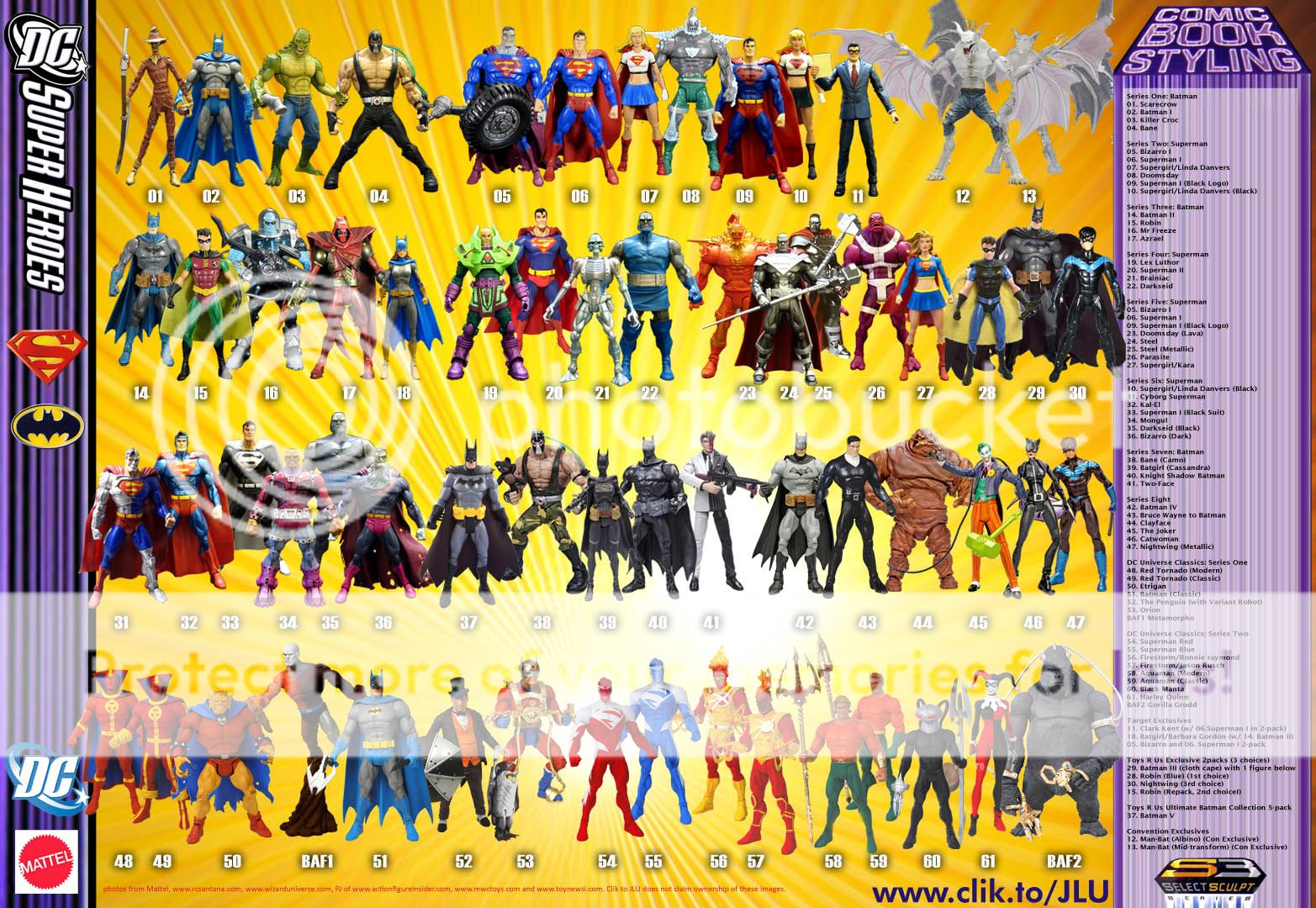 Action Figure Insider • View topic - DCUC Visual Checklist - to wave 7 ...