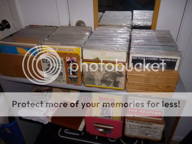 Ultimate Beatles 45 Collection Hundreds of 7 many w sleeves McCartney 