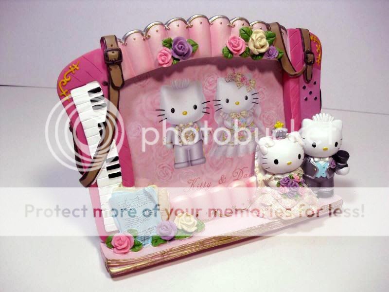 Hello Kitty Dear Daniel Wedding Picture Frame Piano 4 X 6  