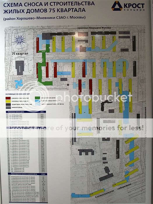 План застройки 82 квартала хорошево мневники крост